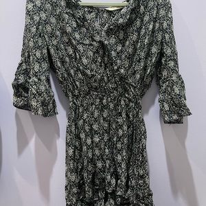 Abercrombie and Fitch patterned romper